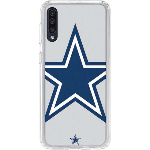NFL Dallas Cowboys Large Logo Galaxy A50 Clear Case